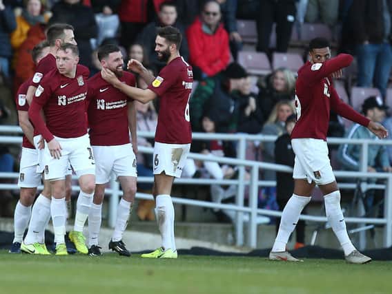 The Cobblers have a great chance of winning promotion