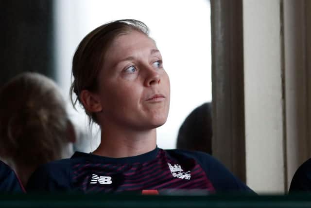 England skipper Heather Knight