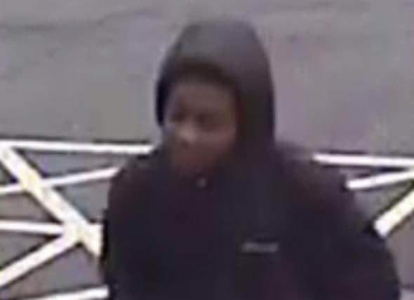 Do you recognise this person? Police want to find him.