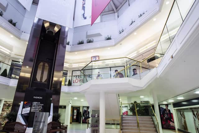 Only a handful of shops remain open in the shopping centre after big-name shops like Dorothy Perkins, Next and Laura Ashley closed.