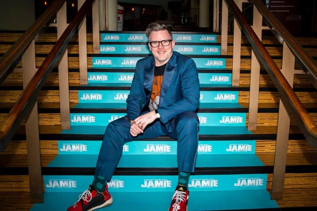 Tom McRae (pictured at the Derngate on Tuesday) is originally from Weedon Bec and grew up in Northampton before building a successful career in TV and theatre. Picture by Kirsty Edmonds.