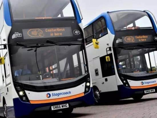 Stagecoach buses are running normally in Northamptonshire