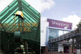 The Grosvenor Centre and Weston Favell Shopping Centre