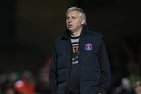 Simon Tracey worked at Carlisle as a goalkeeping coach before he became head of recruitment at the Cobblers last year.