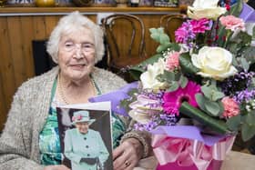Ellen Matthews turned 105 yesterday (March 17). Photo: Kirsty Edmonds.