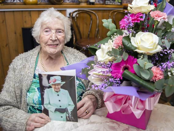 Ellen Matthews turned 105 yesterday (March 17). Photo: Kirsty Edmonds.