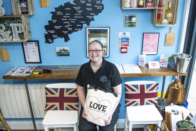 Jennie Bowmaker from Bread and Pullet, the cafe on Wellingborough Road, Northampton, which remains open, wants people to keep supporting independent businesses in this time of crisis