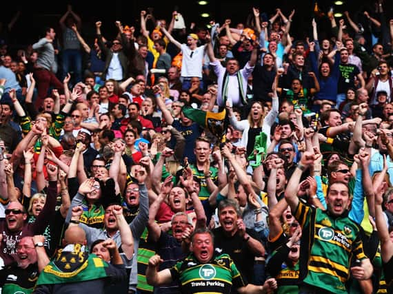 Happier times for fans of Northampton sport