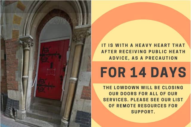 The Lowdown in Kingswell Street is shutting its doors for 14 days.