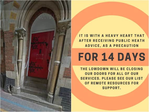 The Lowdown in Kingswell Street is shutting its doors for 14 days.
