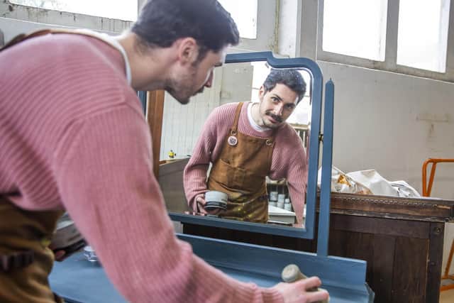 Vintage furniture painter, Marly Lyman, has set up a small business campaign.