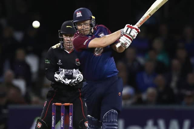 Adam Rossington is the only Northants Steelbacks player currently pencilled in to play in The Hundred later this year