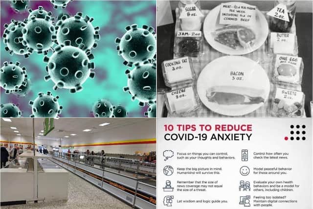 A variety of photos shared on the Chron's new Facebook group to bring the community together during the coronavirus outbreak