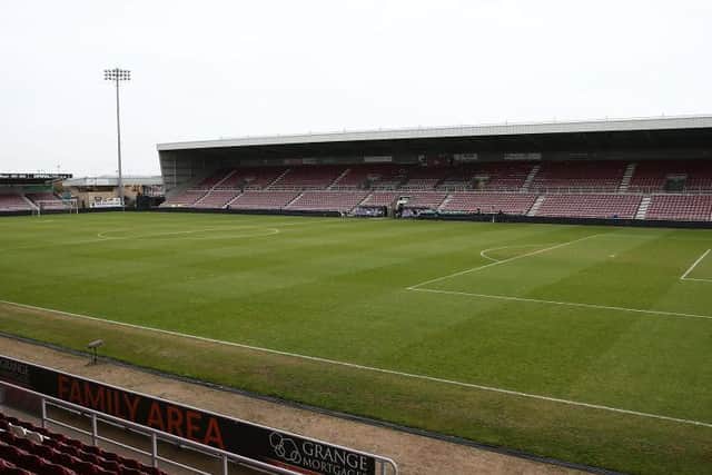 The PTS could remain empty for Cobblers' four remaining home games.