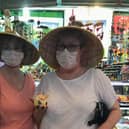 Karen Voller (left) and Wendy Rodgers (right) are stranded in Vietnam as flights home have been cancelled.