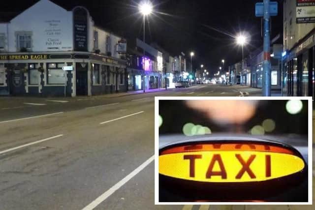 Northampton's taxi drivers have been impacted by the efforts to curb coronavirus. Photo credit Benji Dotan.