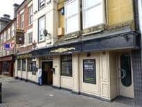 Police are investigating the assault near The Auctioneers pub in Market Square
