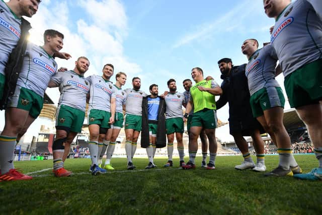The Saints players at sticking together in troubling times