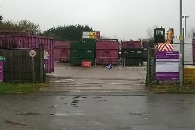 Wellingborough's recycling centre