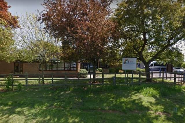 The Bamptons Primary School in Harlestone Road, Church Bampton. Photo: Google