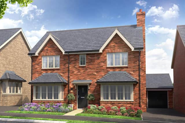 New homes at Buckton Fields West will launch online this weekend.