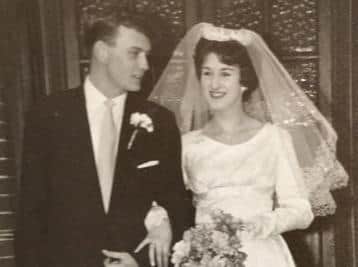The pair tied the knot in Luton in 1960