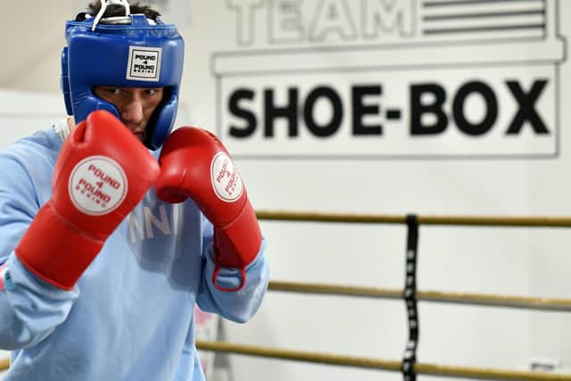 Kieron Conway is one of the town's professional boxers who will benefit from the new Shoe-Box gym (Pictures: Dave Ikin)