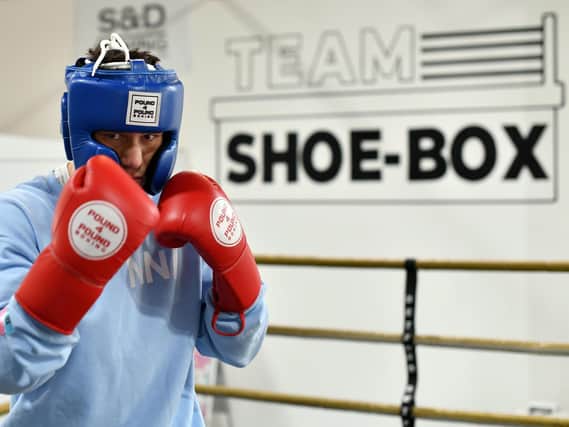 Kieron Conway is one of the town's professional boxers who will benefit from the new Shoe-Box gym (Pictures: Dave Ikin)