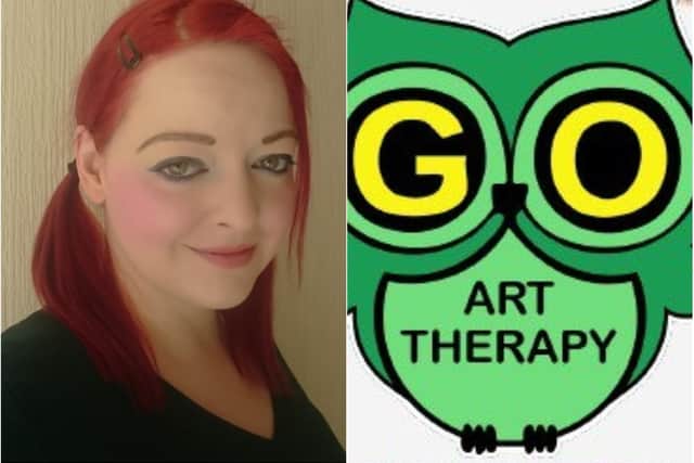 Jennifer Tasker, a Northampton art therapist, is helping other parents during the pandemic by offering advice about their child's mental health.