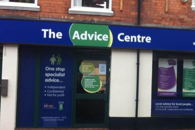 Community Law Service has four branches across the county - pictured is Hazelwood Road in Northampton town centre.