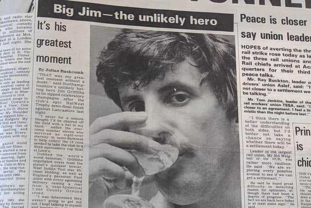 The following day's headlines in the Chron