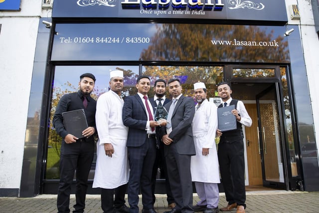 The Chron's curry house of the year, Lasaan, is only doing takeaways by collection or delivery from 5-11pm, with contactless payment encouraged. Call 01604 844244 for more information.