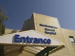 Northampton General Hospital is dealing with a surge in Covid-19 cases