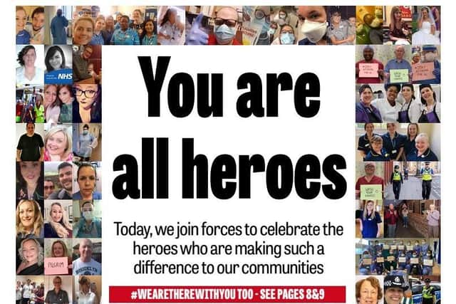 Thank you from the bottom of our hearts