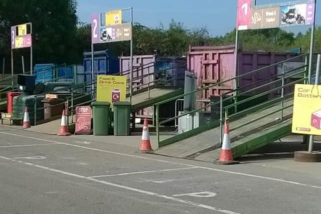 All of Northamptonshire's waste recycling centres have been closed since March 24