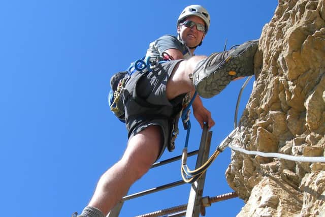 The Pinnacle Climbing and Caving Centre managing director Simon Ager