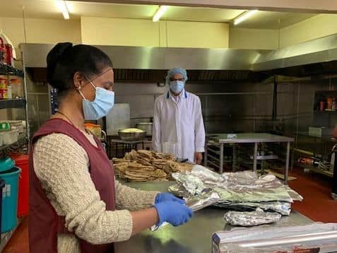 Pooja Caterers are donating more meals to NGH today
