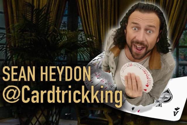 Northampton magician Sean Heydon