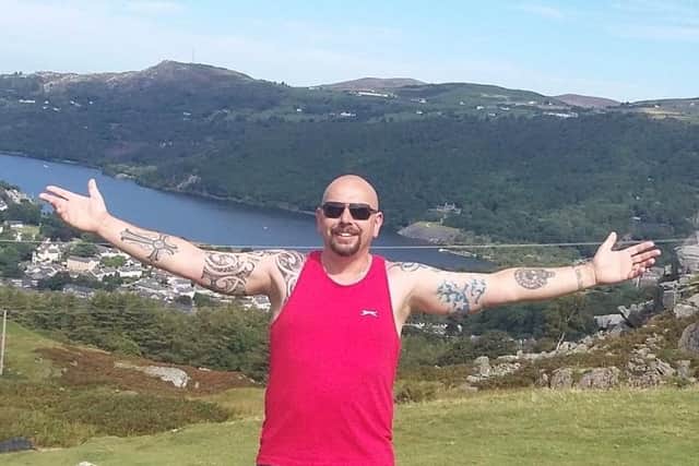 Gordon has been able to speak with his family digitally through a donated tablet while he battles the disease at NGH.