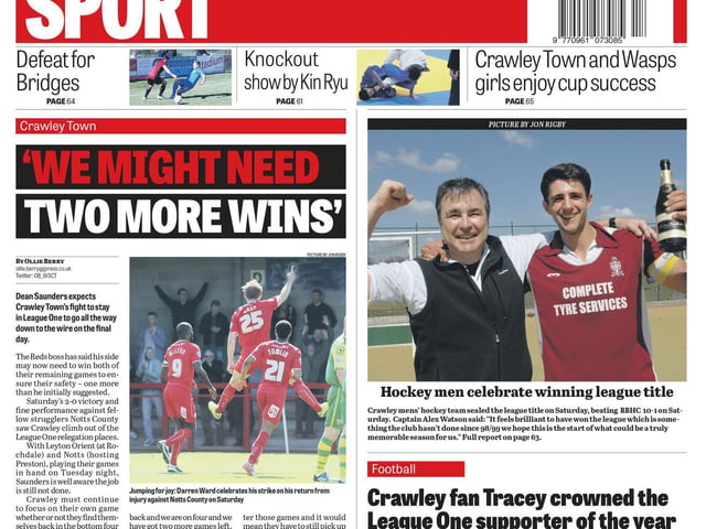 Crawley Observer, April 22,, 2015