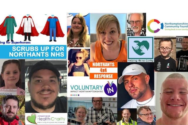 Just some of Northamptonshire's ordinary heroes who are stepping up to help others