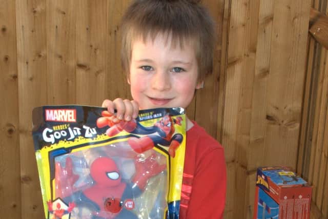 Teddy had 'the best birthday ever' after members of the community helped to organise surprises for him. Photo: Darrin Stevens.