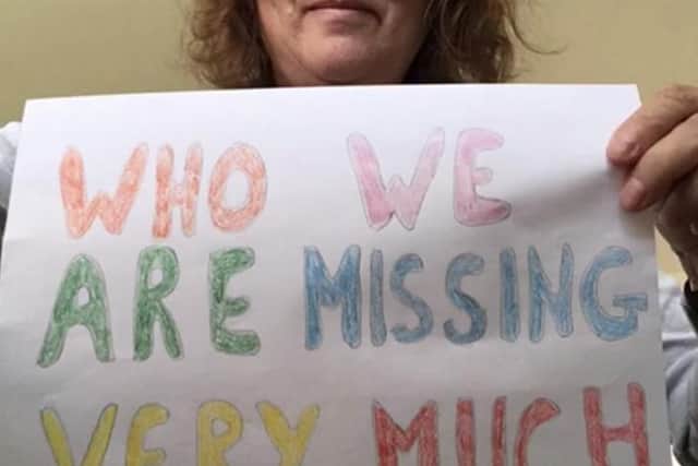 Teachers from Abington Vale wanted to let the children know how much they are missed.
