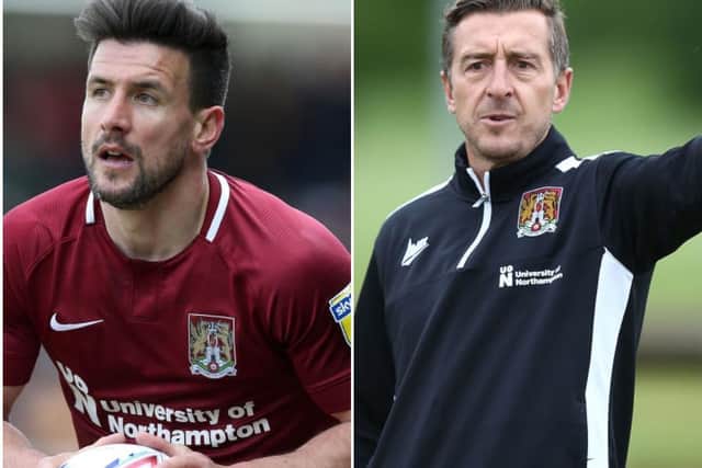 Jon Brady and David Buchanan will both run a half marathon on Saturday.