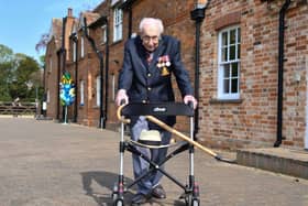 Veteran Captain Tom Moore, 99, is one of the highlights among the many people raising money for the NHS