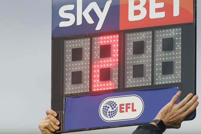 FIFA could allow two extra subs per game.