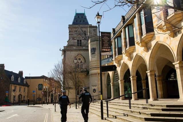 After more than three weeks, Northampton Borough Council says it has processed "50 per cent" of applications.