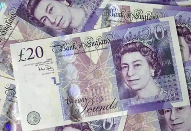 The victim was tricked into handing over a large amount of money.
