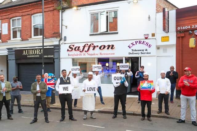 The team at Saffron has been supporting the NHS through the pandemic.