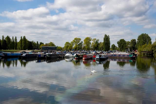 It's still not known how much oil is in the marina.